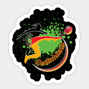 super Splash Fußballer für Deutschland Sticker